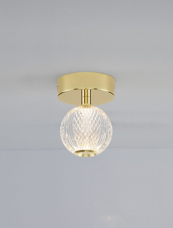 Lampa sufitowa Luces Exclusivas CANA złoty LE42691