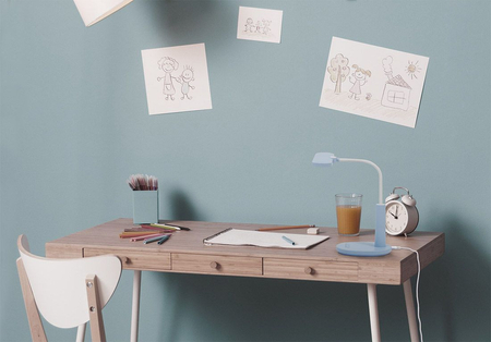 Lampa biurkowa MILO Kaja K-BL1521 NIEBIESKI 