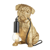 Lampa stołowa Endon Lighting Pug puppy 107324 złoty