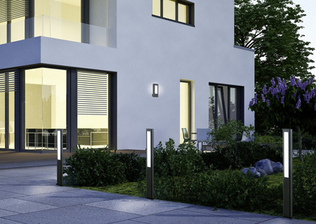 Kinkiet zewnętrzny Trio 221660242 grafitowy