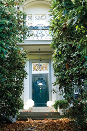 Kula LED Lampa solarna zewnętrzna ogrodowa przenośna 2900K Biała ciepła Ø30 32416S biały