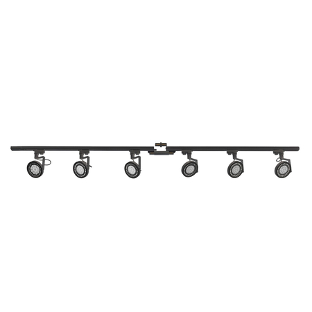 Zestaw szynowy Zuma Line 3028 ZESTAW 10 SZYNOPRZEWODY BLACK JEDNOOBWODOWY