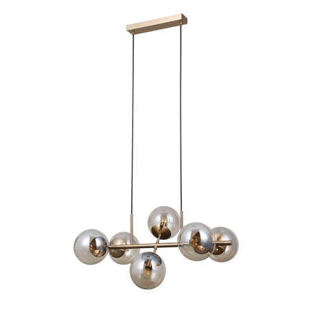 Lampa wisząca Italux PND-1098-6-HB Złoty