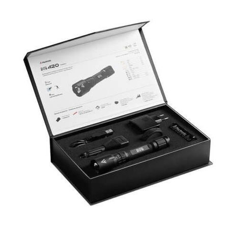 Latarka Mactronic BLACK EYE 420 lm USB