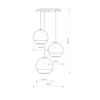 Lampa wisząca GLOBE PLUS Nowodvorski 7607 chrom