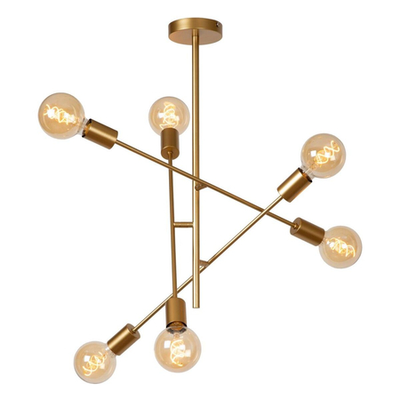 Lampa sufitowa Lucide LESTER 21119/06/02 złoty