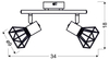 Lampa ścienna Candellux 92-61348 Verve