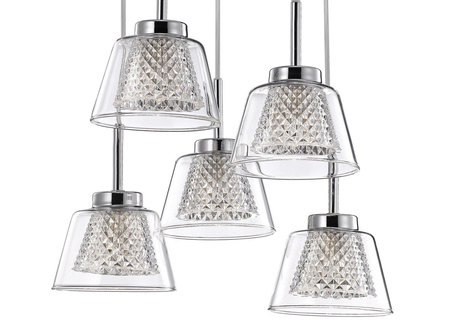 Lampa wisząca Luces Exclusivas YOPAL LE41833 przezroczysty