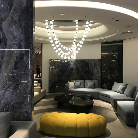 Light Prestige Lampa wisząca Dorado Rope 4 m złota LED CCT LP-002/4M CCT