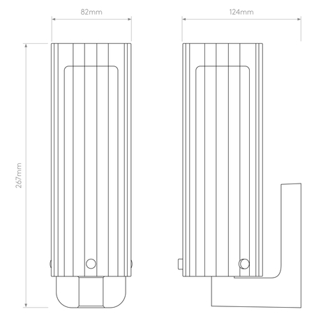Kinkiet Astro Ottavino Wall 1411006 Matowy Czarny