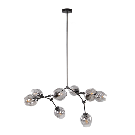 Lampa wisząca Italux PND-75075-8-BK-SG Czarny
