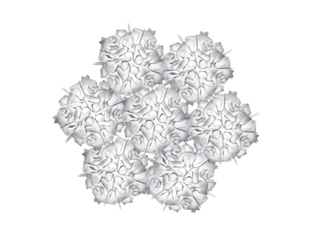 Lampa wisząca Slamp VELSOVSCTR04T00000EU Veli 7 Couture