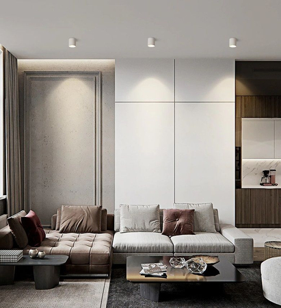 Oprawa nastropowa Spot Abigali Vaiolett 15W NW Biały