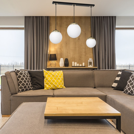 Milagro Lampa wisząca SPARTA BLACK / GOLD 3xE14 MLP6500 CZARNY / ZŁOTY