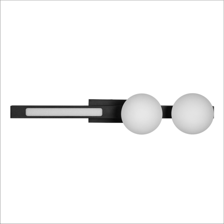 Milagro Kinkiet Magnet 13W+2xG9 3000/4000K Czarny ML1138 CZARNY