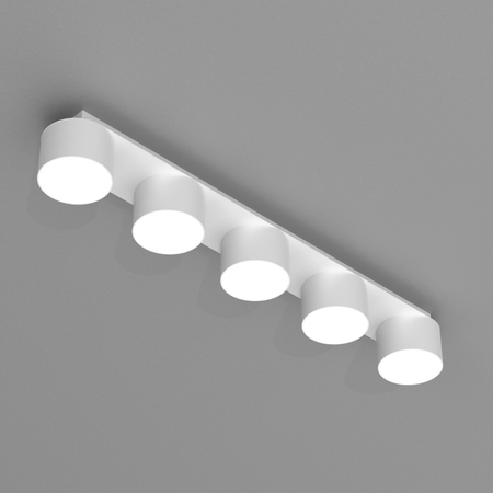 Milagro Lampa sufitowa Dixie 5xGX53 Biały MLP7542 BIAŁY