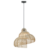 Light Prestige Rattanowa lampa wisząca Shella 60 cm jasne drewno 1xE27 LP-1806/1P 60cm