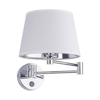 Kinkiet GLORY TK Lighting 6484 biały/chrom