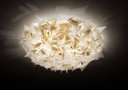 Lampa sufitowa Slamp VELI AUREA - WHITE/GOLD L VELCL00WHG00000000EU biały/złoty