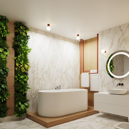 Sollux Lighting Plafon HALO ochra czerwona IP44 SL.1728