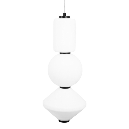 Lampa wisząca Maxlight AKIKO P0468 czarny/chrom