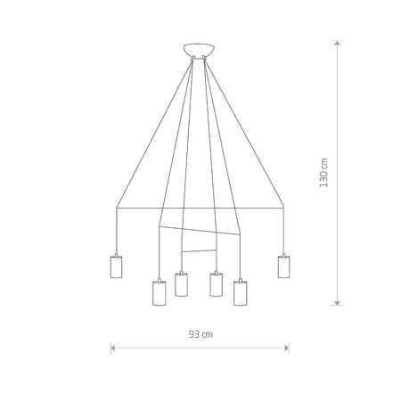 Lampa Nowodvorski IMBRIA BLACK VI 9677