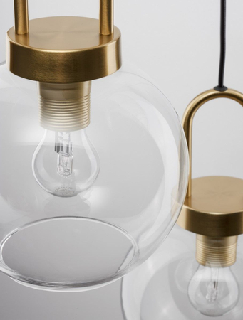 Lampa wisząca Luces Exclusivas BANES złoty LE42655