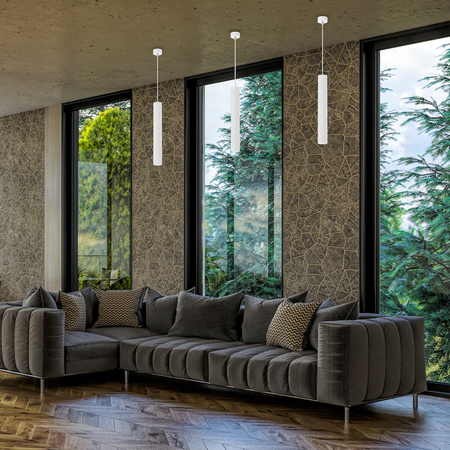 Milagro Lampa wisząca Hudson Biały 1xGU10 MLP8798 BIAŁY