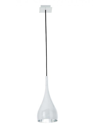 Lampa wisząca Fabbian D75A0501 Bijou Ø 16 cm Bianco