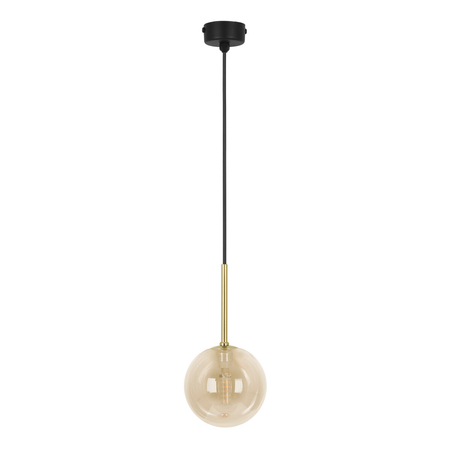 Lampa wisząca Kaja GALAXY K-5560 czarny, złoty, bursztyn