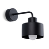 Sollux Lighting Kinkiet SAVAR 1 czarny SL.1129
