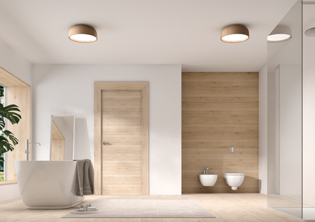 Lampa sufitowa łazienkowa TOKIO naturalny 3xE27 IP44