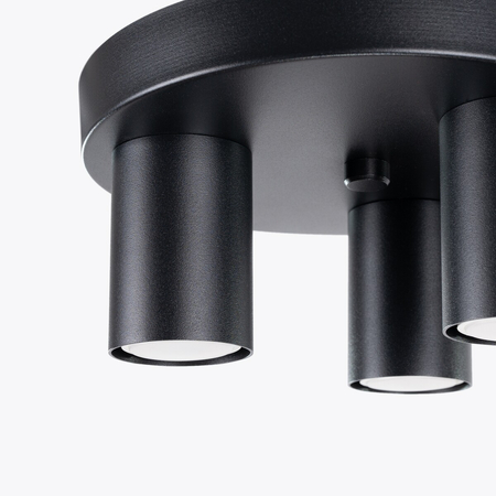 Sollux Lighting Plafon LAGOS 3P czarny SL.1466