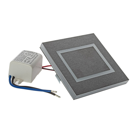 Eko-Light Oprawa schodowa EVRA Barwa Zimna 6500K EKS4369 BIAŁY / SREBRNY