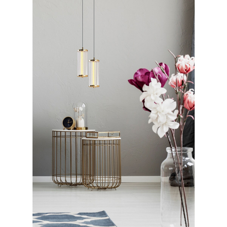 Lampa wisząca Zuma Line MD3147-1A-3GT CALLY LAMPA WISZĄCA ZŁOTA/GOLD