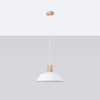 Sollux Lighting Lampa wisząca FANO biała SL.1321