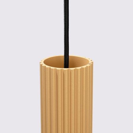 Sollux Lighting Lampa wisząca KARBON 3P złoty SL.1557