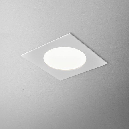 Lampa wpuszczana AQForm Aquatic Square LED 230V Hermetic Biały Struktura