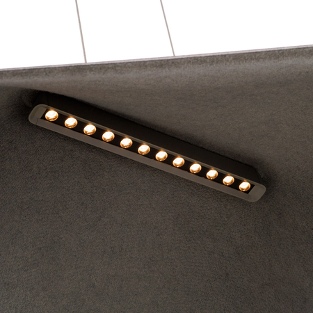 MAXLIGHT P0567 LAMPA WISZACA CARBON BLACK&GREY