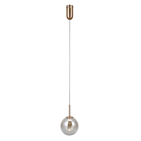 Lampa wisząca Italux Velada PND-34381-1-HBR Złoty