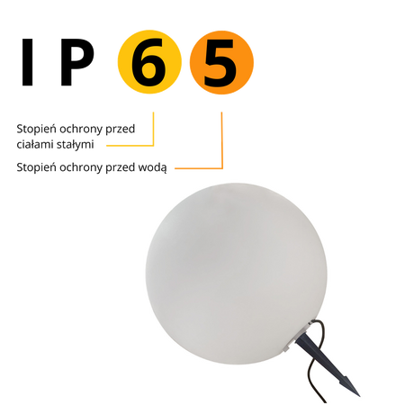 Lampa ogrodowa Gaja 30 cm 1xE27 LP-JH-1095-300