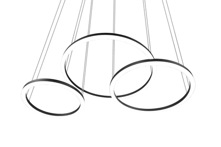 Lampa wisząca Trio 323610332 czarny