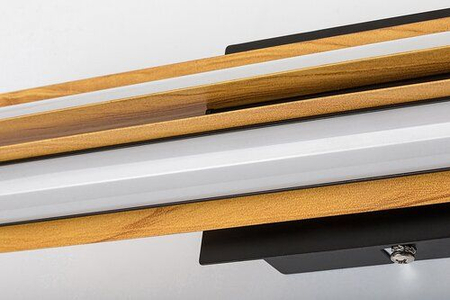 Kinkiet Rabalux Remiel 71045 czarny matowy