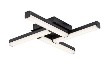 Lampa łazienkowa Rabalux Evan 2168 czarny matowy