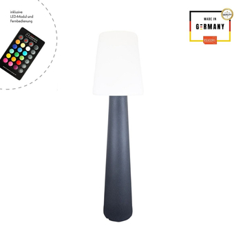 Lampa stojąca No.1 zewnętrzna ogrodowa 2700K RGB 160cm, antracyt 32564L