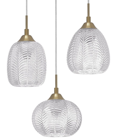 Lampa wisząca Luces Exclusivas ALCALA LE41857 złoty