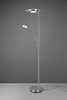 Lampa podłogowa Trio 424210307 srebrny