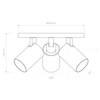 Spot Astro Ascoli Triple Round 1286082 Matowy Czarny