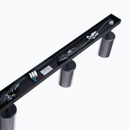 Sollux Lighting Plafon WINX 4L czarny/chrom SL.1371