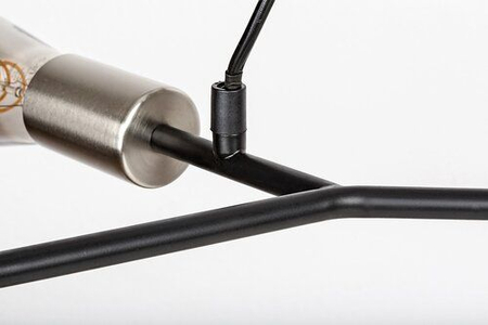 Lampa wisząca Rabalux Branwen 72027 czarny matowy